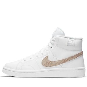 Nike Court Royale 2 Sneaker- blush snakeskin